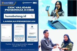 Simak informasi validasi penerima Kartu Huma Betang Sejahtera
