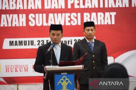 Lantik notaris baru, Kakanwil Kemenkum Sulbar : Jaga independensi dan beri manfaat ke masyarakat