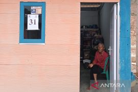 Warga korban tanah longsor sudah tempati huntara di Tapanuli Utara