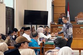 Banser penuhi sidang praperadilan Mantan Menag Yaqut