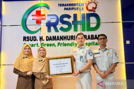 RSUD H. Damanhuri Barabai raih penghargaan nasional ''Form and Diagnosis Accuracy Champion''