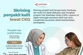 Skrining penyakit kulit lewat CKG