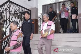 Tiga mantan Kepala KSOP Belawan tersangka korupsi ditahan di Rutan Medan