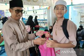 Siswa dan guru SD Samarinda sambut MBG Ramadhan