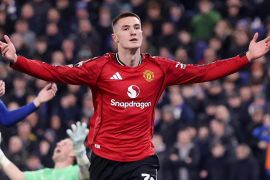 Manchester United ke empat besar berkat gol Benjamin Sesko