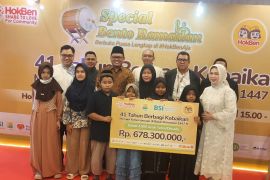HokBen hadirkan Bento Ramadhan,buka puasa bersama 4.500 anak yatim