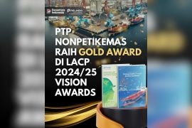 PT Pelabuhan Tanjung Priok Raih Gold Award di LCAP 2024/25 Vision Awards