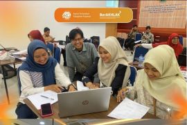 Kantor Pertanahan Pasaman hadiri pendampingan penyusunan laporan keuangan 2025