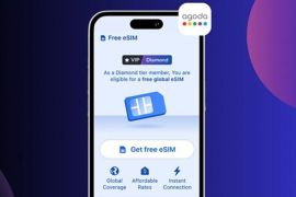 Agoda Launches Free Global eSIMs for VIP Diamond Members