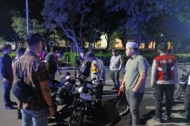 Polisi bubarkan aksi balap lari di lingkup Puspemkab Tangerang