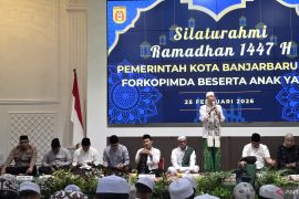 Kapolres Banjarbaru ikuti silaturahmi Ramadhan bersama Forkopimda dan anak yatim