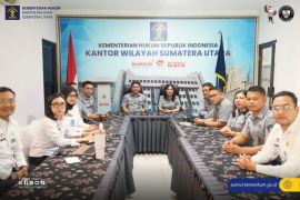 Kemenkum Sumut ikuti diseminasi pedoman survei SPAK-SPKP 2026