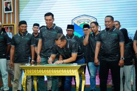 Bupati kukuhkan Aliansi Jurnalis Batang Hari