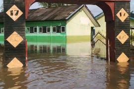 Banjir Lombok Tengah terjang 3 kecamatan, air mulai surut