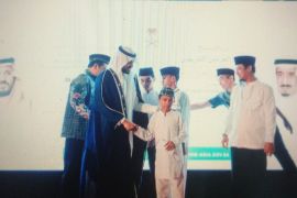 Ribuan jamaah nikmati buka puasa program Raja Salman di Makassar