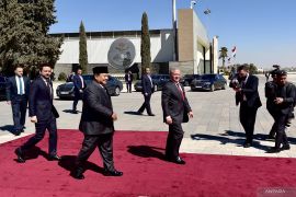 Raja Yordania menyopiri Prabowo ke bandara seusai pertemuan bilateral