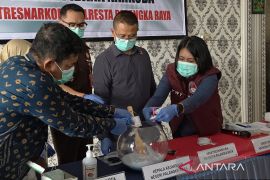 Polresta Palangka Raya musnahkan ratusan gram sabu