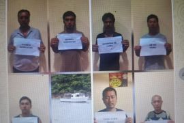 Polisi tangkap tujuh WNA diduga imigran gelap di Pantai Masidae