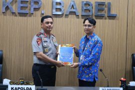 Ombudsman sebut layanan publik Polres Bangka Tengah terbaik se-Babel