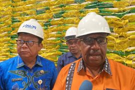 Pemprov pastikan stok beras tersedia di Gudang Bulog Papua