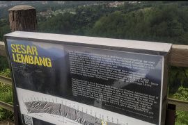 Badan Geologi mendorong implementasi peta rawan mitigasi Sesar Lembang