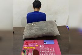 Polisi tangkap pengedar sabu di Pangkalpinang, 48 klip disembunyikan dalam bantal