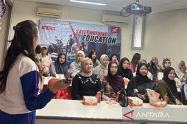 AHM dan Honda Babel edukasi keselamatan berkendara karyawan PT Smart Research Consultant
