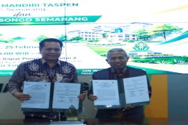 UIN Walisongo dan PT Bank Mandiri Taspen teken MoU pengelolaan dana pensiun