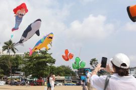 Album Asia: Melihat festival layang-layang di Pantai Pattaya, Thailand