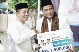 Bupati Karawang salurkan dana insentif untuk guru ngaji dan marbot