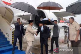 Prabowo tiba di Tanah Air usai lawatan ke AS, Yordania, dan UEA