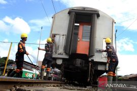 Gerbong kereta api di Malang mulai dipersiapkan untuk angkutan Lebaran 2026