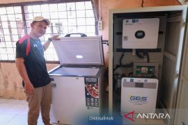 Mahasiswa bawa kulkas tenaga surya untuk ketahanan pangan Aceh Tamiang