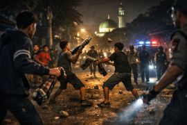 Tajuk ANTARA BTB - Ramadhan di NTB: Ketika sarung berubah menjadi senjata