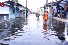 Banjir kepung sebagian wilayah Kota Pekalongan, tinggi air capai 70 cm