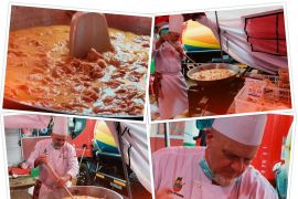 Chef Prancis memasak di dapur umum, bantu penyintas longsor Cisarua