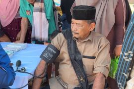 Cek kesehatan penyintas bencana di Pining Gayo Lues tak terlewatkan