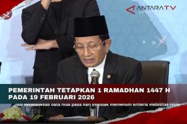 Pemerintah tetapkan 1 Ramadhan 1447 H pada 19 Februari 2026
