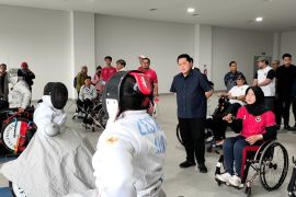Pesan Menpora saat tinjau fasilitas di pusat pelatihan NPC Indonesia