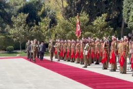 Presiden Prabowo disambut Raja Abdullah II di Istana Basman