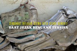 Semangat belajar siswa Aceh Utara bangkit saat jejak bencana tersisa