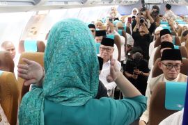 Simulasi manasik makin nyata, Asrama Haji Aceh punya replika pesawat