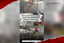 Aksi cepat Damkar Bogor tembus dan selamatkan Karoseri Delima Jaya dari kebakaran hebat
