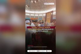 Rambut hingga sandal Rasulullah SAW dipamerkan di Kabupaten Bogor