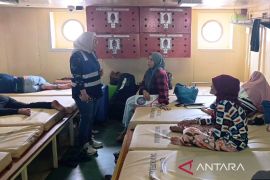 Arus mudik di Pelabuhan Sampit mulai meningkat