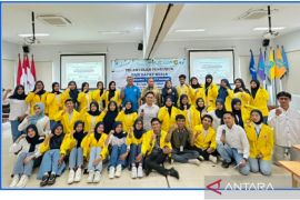 Bangun sinergi mahasiswa, UT Serang lantik pengurus Ormawa IKM