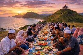 Jadwal buka puasa hari ini di Lombok Tengah, Minggu 1 Maret 2026