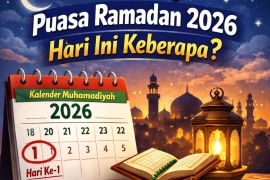 Hari ini puasa keberapa? Cek kalender Ramadhan 2026 versi Muhammadiyah
