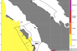 BMKG: Waspadai potensi gelombang tinggi di perairan Sumatera Utara