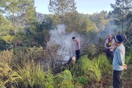 Lahan perladangan di Simalungun terbakar, polisi selidiki penyebabnya